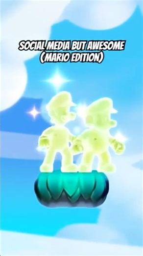 Social Media But Awesome (Mario Edition) #mario #shorts #memes