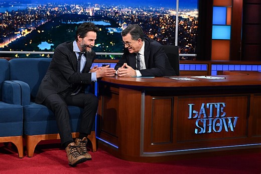 How Keanu Reeves Inspired The Late Show’s Colbert Questionert
