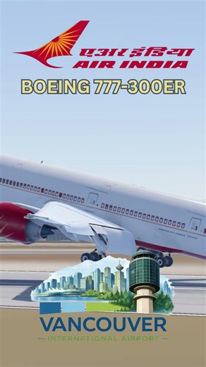 Air India 777 Tail Strike Landing at Vancouver 🇨🇦 | Infinite Flight #shorts