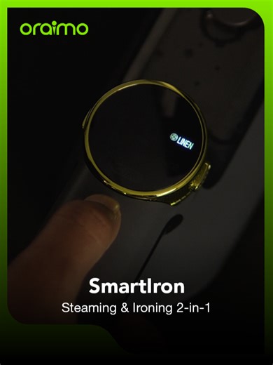 Discover the oraimo SmartIron for Effortless Home Care