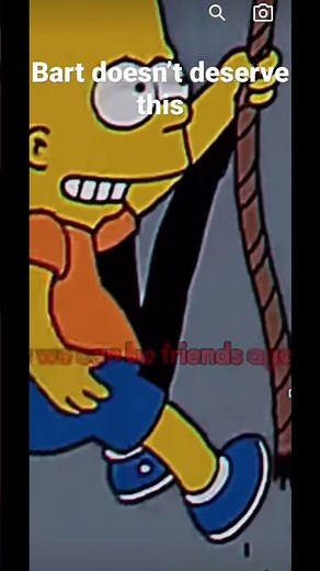 Sad Bart Simpson edit