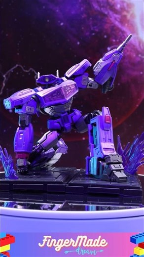 Transformers one Shockwave full build #transformers #figure #toys #blokees #shockwave