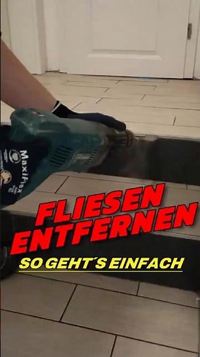 Removing tiles - it's so easy with the right technique