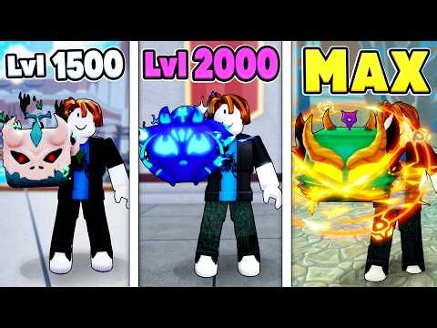 Noob To Pro BUT My FRUIT Changes EVERY ISLAND In Blox Fruits (Roblox)