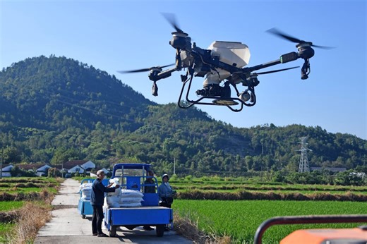 Agricultural drones are taking off globally, saving farmers time and money