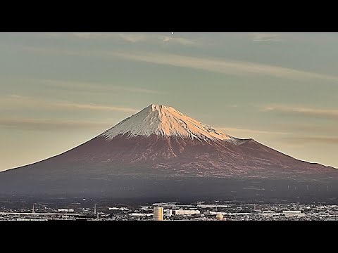 🔴 Live: Mount Fuji Japan 24/7 | Stunning View from Shizuoka Fuji City | 最強のパワースポット 【富士山ライブカメラ】