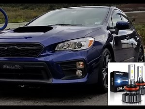 LED Headlight Install 2019 Subaru WRX
