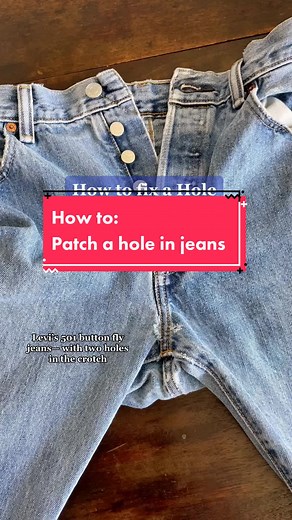 How to Patch a Blown Out Crotch in Jeans - Complete Guide