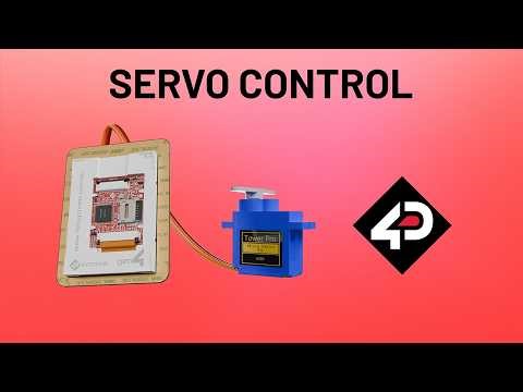 4D Systems Tutorials - Servo Motor Control