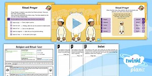 RE: Religion and Rituals: Salat Year 1 Lesson Pack 2