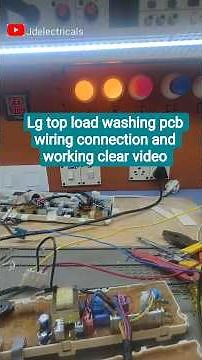 Lg top load washing machine drain direct problem solved//ac pcb repairing videos#jdelectrical