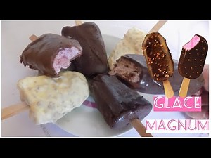 GLACE magnum fait MAISON ❌ SANS SORBETIERE❗❗ RECETTE FACILE 🍦