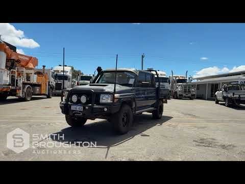 1/240173 2023 Toyota Landcruiser Workmate VDJL79R 4X4 Dual Cab Tray Back Utility (Ute)