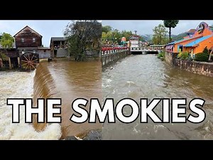 Hurricane Helene Brings RISING WATER LEVELS to Gatlinburg & Pigeon Forge!