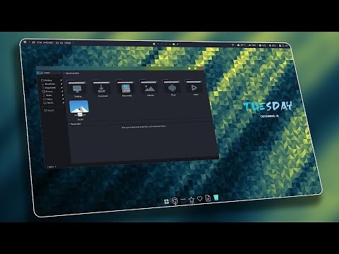 Windows 11 Clean Theme with Andromeda 11 theme