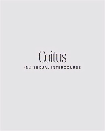 Coitus (pronounced KOY-tuhs or koh-EE-tuhs) is a formal or technical term for sexual intercourse, specifically referring to the physical union of a male and female involving penetration. Originating in the early 18th century from the Latin word coitus, it literally translates to “a coming together” or “meeting,” formed by the prefix co- (together) and ire (to go). While it is rarely used in casual conversation, you might encounter it in medical contexts or academic literature, such as in the sen