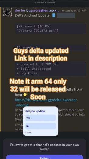 delta new update