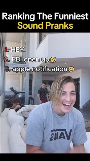 Ranking the Funniest Sound Pranks 😂 #funny