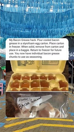 Genius Kitchen Hack: Freeze Your Bacon Grease for Easy Cooking Later 🤯🥓