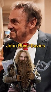 5.1K views · 221 reactions | Gandalf the Grey Interviews Gimli 慄‍♂️望 @john_rhys_davies • *It was an absolute pleasure to get to meet John this weeekend at @ricomicconofficial!  He was very gracious and an absolutely wonderful human being  • • #lordoftherings #gimli #voiceactor #impressions #comiccon | Ethan Trace | Facebook