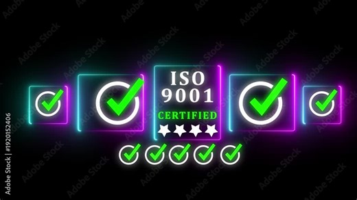 Digital checklist management business certification and quality assurance. Quality certification service and standardization.Quality assurance document management technology standards and ISO 9001.4k