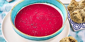 Beetroot Soup with Rye Rolls Recipes