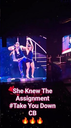 Chris Brown Singing Take You Down #rnb #music #live #concert #popsuperstar 🔥🔥🔥