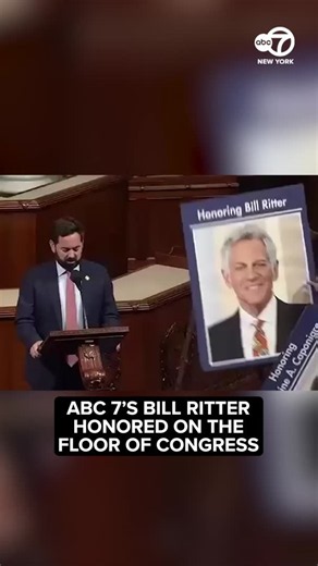 Longtime Eyewitness News anchor Bill Ritter was honored on the floor of Congress days after he announced that he was stepping away from anchoring after he was diagnosed with early-stage Alzheimer's. More: https://t.co/Ry4OOz8KdE