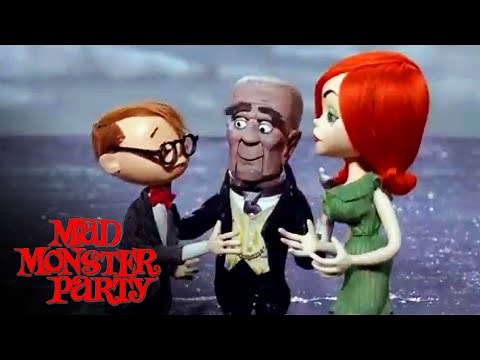 'Felix Arrives on the Island & Meets Francesca' Scene | Mad Monster Party | Boris Karloff