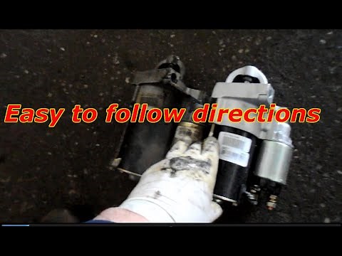 How To Replace The Starter On A 1998 Chevy Malibu