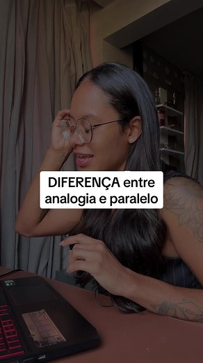 Diferença entre Analogias e Paralelos nas Redações