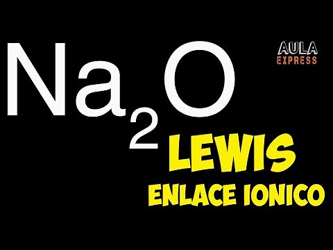 CHEMISTRY Lewis structure: Na2O sodium oxide ionic bond octet AULAEXPRESS