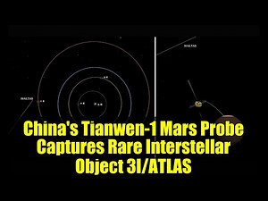 China's Tianwen-1 Mars Probe Captures Rare Interstellar Object 3I/ATLAS