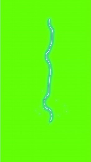 Electric Spark Strike - Animated Lightning FX #greenscreen #capcutedit #overlay