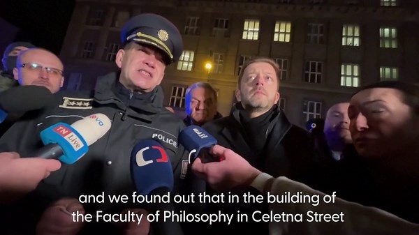 Prague student killed father before shooting dead 15 people, say police