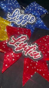 Pigtail Cheer Bow Custom Pigtail Competition Bows Mini Bow for Small Cheerleader Pigtail Bows Cheer Bow for All Star Cheer Bows - Etsy