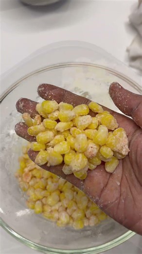 Healthy Crispy Corn In Air Fryer 🌽✨