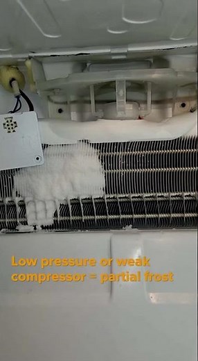 Frosted Evaporator Coil Explained | Sealed System Failure in Refrigerators