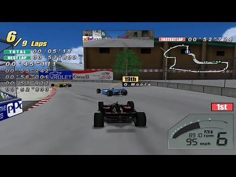 CART: Flag to Flag Gameplay Championship (Dreamcast)
