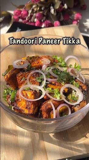 Homemade Tandoori Paneer Tikka Ready in No Time..🔥😋 #tandooripaneertikka #tikka