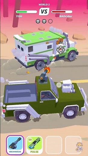 Desert Riders: Car Battle Game - World 2 Level 4
