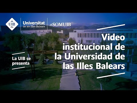 Video institucional de la Universidad de las Illes Balears