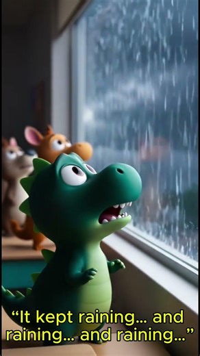 When Water Took over the Classroom.. | Magic Paws TV school stories Dinosaur Rescue