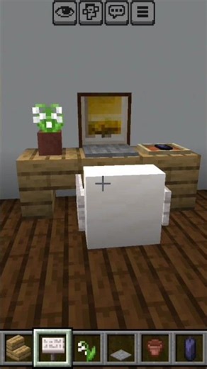 I Built a Realistic Laptop in Minecraft! ✨#minecraft #viral shorts