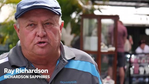 Australia's famous sapphires and their colourful history starting in Queensland's Gemfields