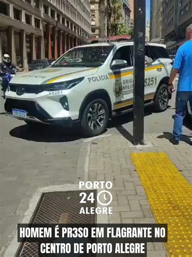 Homem Preso em Porto Alegre: Detalhes da Ocorrência
