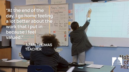 Every day, DCPS educators prepare students for lifelong success—in the classroom and beyond. We're looking for talented, dynamic educators to teach where it matters most. Sound like you or someone you know? Learn more at bit.ly/25teacherapp. | DC Public Schools