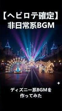 ディズニー風BGM：勉強用、作業用、集中用、リラックス用、テンション上がる音楽 #ディズニー #ディズニーランド #ディズニーシー #disney #disneyland #disneysea
