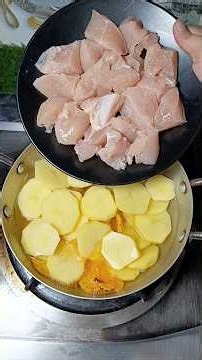 Flavorful Chicken, Lays & Potato Recipe | Easy & Delicious Homemade Dish 🍗