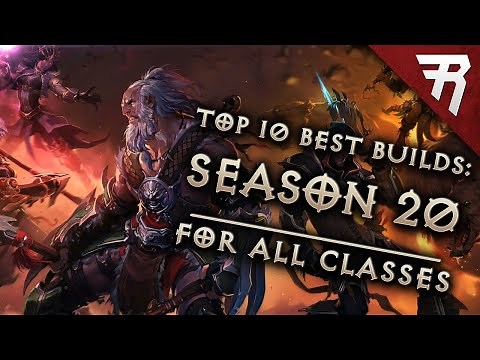Top 10 Best Builds for Diablo 3 2.6.8 Season 20 (All Classes, Tier List)